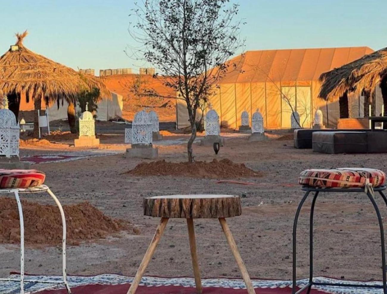 Sahara Traveling Camp Hotel Merzouga Eksteriør billede