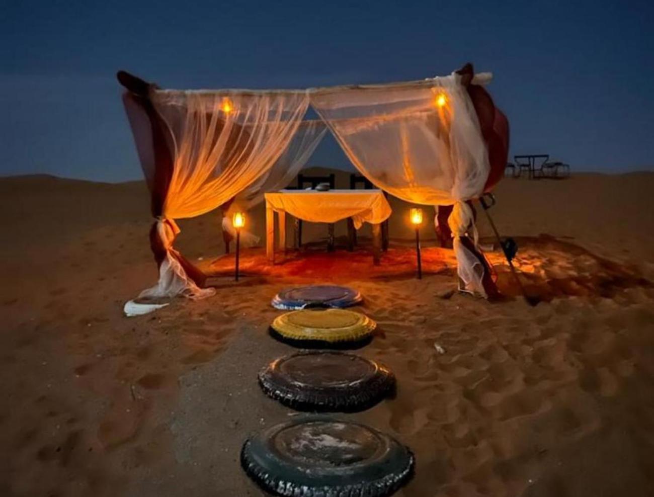 Sahara Traveling Camp Hotel Merzouga Eksteriør billede
