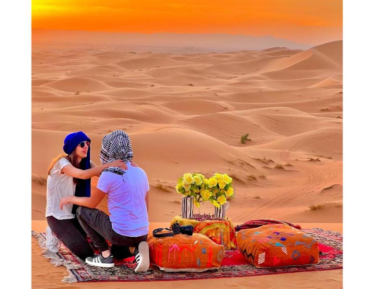 Sahara Traveling Camp Hotel Merzouga Eksteriør billede